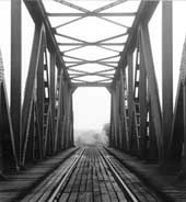 Emscher-Fachwerkbrücke Gelsenkirchen, 1986