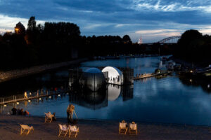 Robyn Backen, Andre Dekker, Graham Eatough, Nigel Helyer, Jennifer Turpin: Nomanslanding, Duisburg 2015