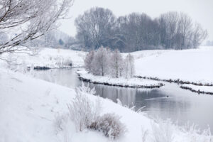 Thomas Stricker: Landschaft im Fluss, Bergkamen 2010