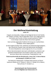 Jahreszeitenkonzert Winter